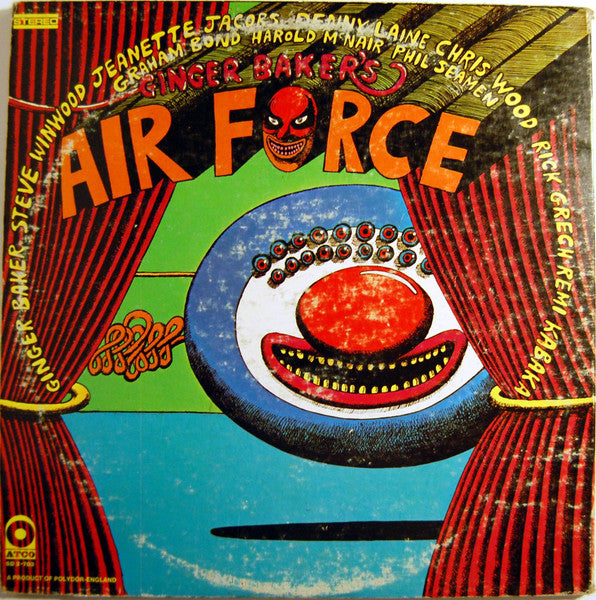 Ginger Baker's Air Force - Ginger Baker's Air Force (LP) [US] 1st (Very Good Plus (VG+))