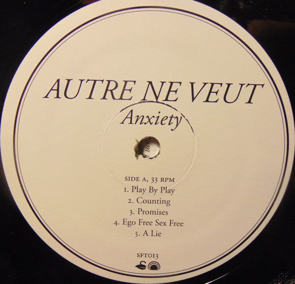 Autre Ne Veut - Anxiety (LP) [US] 1st (Near Mint (NM or M-))