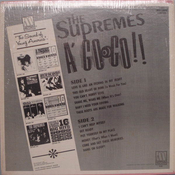 The Supremes - A' Go-Go (LP) [US] 1st (Very Good Plus (VG+))