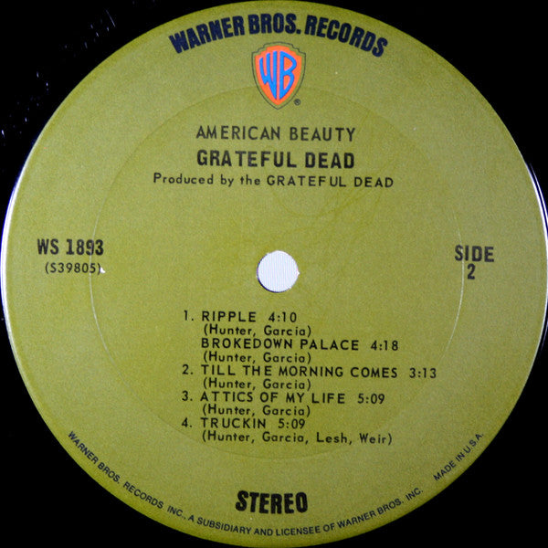 The Grateful Dead - American Beauty (LP) [US] 1st