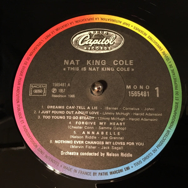 Nat King Cole - This Is Nat "King" Cole (LP) [France] 1985 RP (Near Mint (NM or M-))