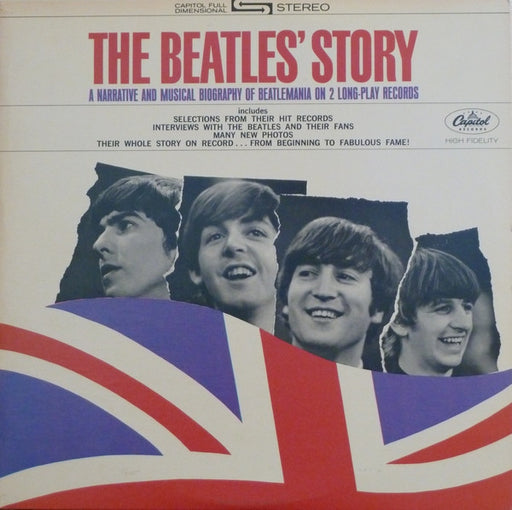 The Beatles - The Beatles' Story (LP) [US] 1975 RP (Very Good Plus (VG+))