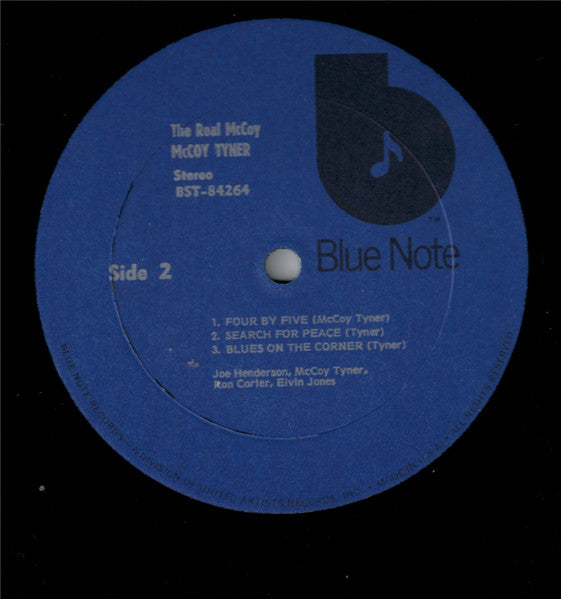 McCoy Tyner - The Real McCoy (LP) [US] 1973 RP (Mint (M))