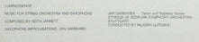 Keith Jarrett - Luminessence (LP) [US] 1st (Near Mint (NM or M-))