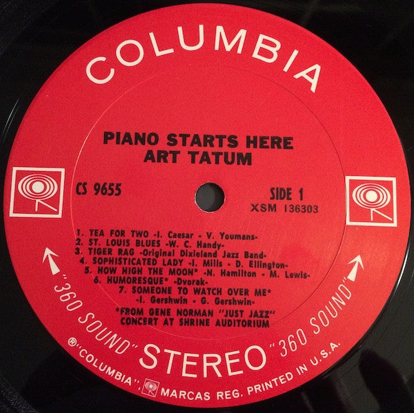 Art Tatum - Piano Starts Here (1968 US Comp)