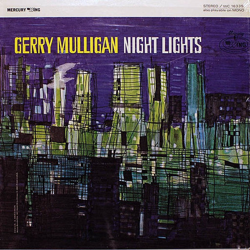 Gerry Mulligan - Night Lights (LP) [US] 1967 RP (Very Good Plus (VG+))