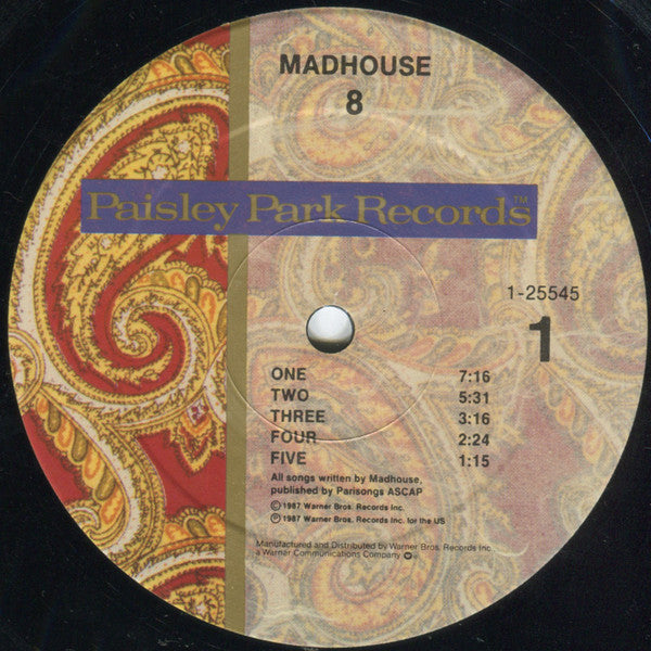 Madhouse - 8 (LP) [US] 1st (Very Good Plus (VG+))