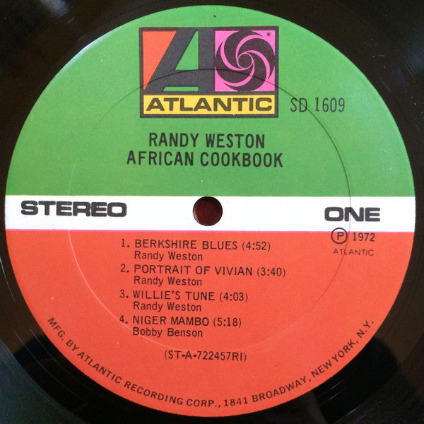 Randy Weston - African Cookbook (LP) [US] 1972 RP (Very Good Plus (VG+))