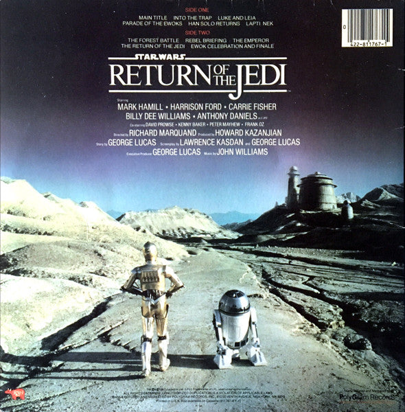 John Williams (4) - Star Wars / Return Of The Jedi (The Original Motion Picture Soundtrack) (LP) [US] 1st (Near Mint (NM or M-))