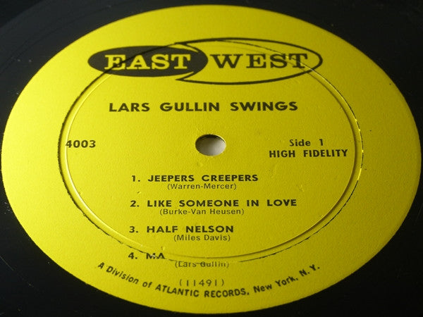 Lars Gullin - Lars Gullin Swings (LP) [US] 1st