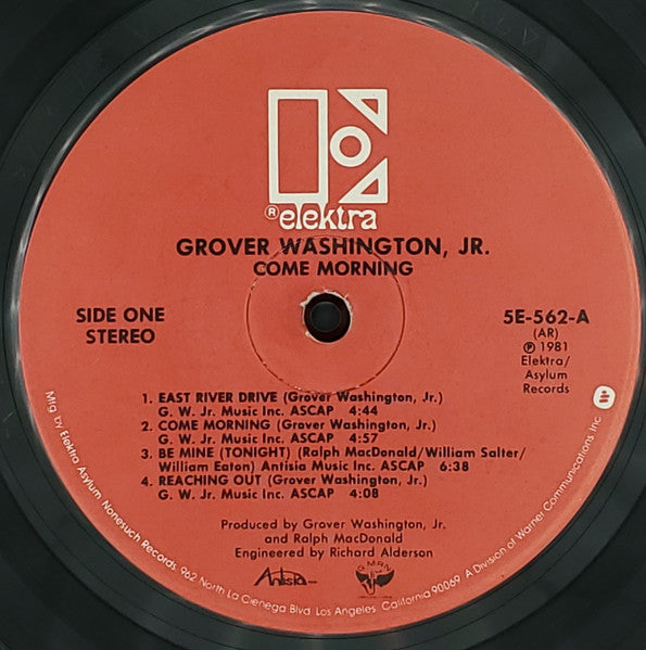 Grover Washington, Jr. - Come Morning (1981 STEREO)