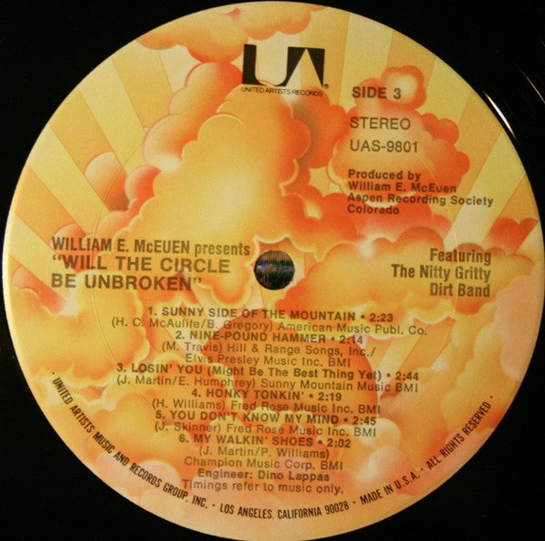 Nitty Gritty Dirt Band - Will The Circle Be Unbroken (LP) [US] RP