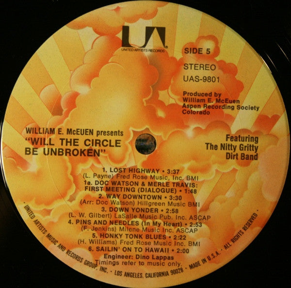 Nitty Gritty Dirt Band - Will The Circle Be Unbroken (LP) [US] RP