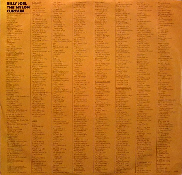 Billy Joel - The Nylon Curtain