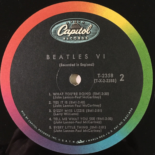 The Beatles - Beatles VI (LP) [US] 1st (Very Good Plus (VG+))