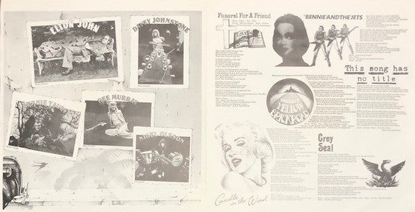 Elton John - Goodbye Yellow Brick Road (LP) [US] 1980 RP