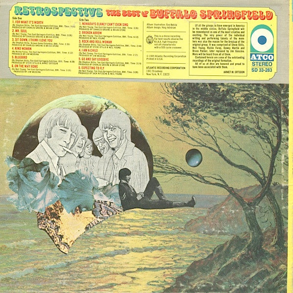 Buffalo Springfield - Retrospective The Best Of Buffalo Springfield (LP) [US] 1st (Very Good Plus (VG+))