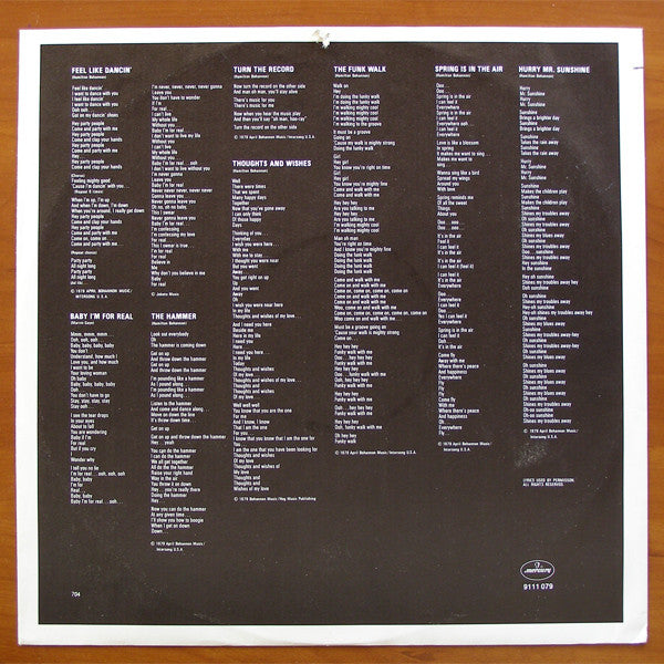 Hamilton Bohannon - Music In The Air (1980 Dutch Press)