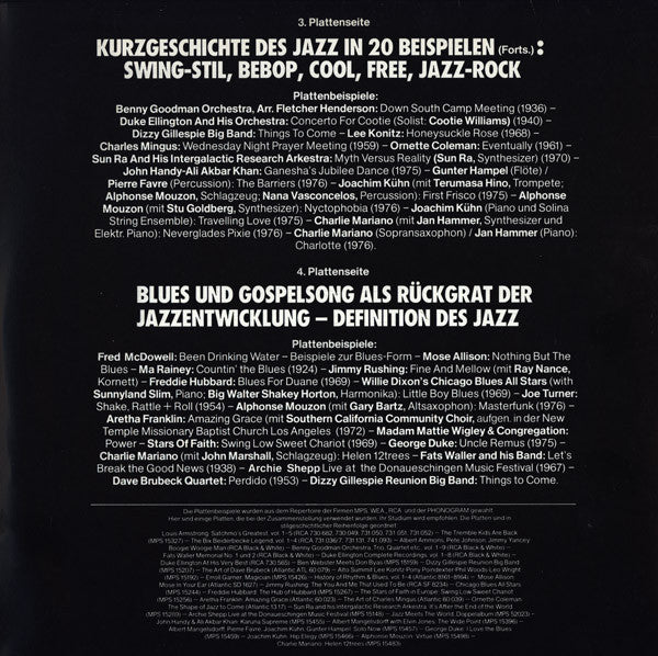 Joachim Ernst Berendt - Was Ist Jazz? (LP) [Germany] 1st (Very Good Plus (VG+))