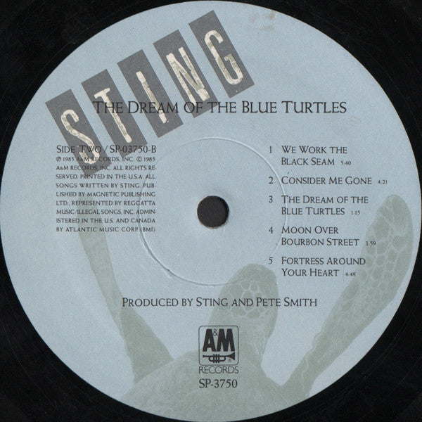 Sting - The Dream Of The Blue Turtles (LP) [US] 1st (Mint (M))