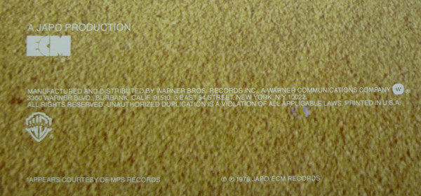 Manfred Schoof Quintet - Scales (LP) [US] 1st (Near Mint (NM or M-))