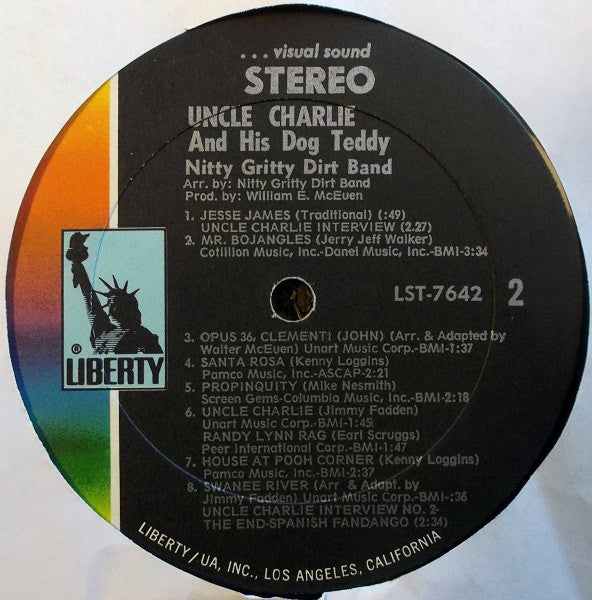 Nitty Gritty Dirt Band - Uncle Charlie & His Dog Teddy (1970 STEREO Press)