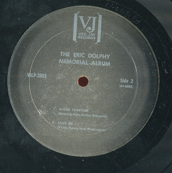 Eric Dolphy - The Eric Dolphy Memorial Album (LP) [US] 1968 RP (Very Good Plus (VG+))