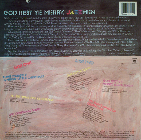 Various - God Rest Ye Merry, Jazzmen (LP) [US] RP (Near Mint (NM or M-))