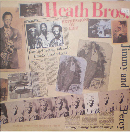 The Heath Brothers - Expressions Of Life (LP) [US] 1st (Very Good Plus (VG+))