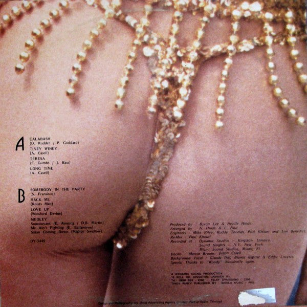 Byron Lee And The Dragonaires - Wine Miss Tiny (1985 US Press)