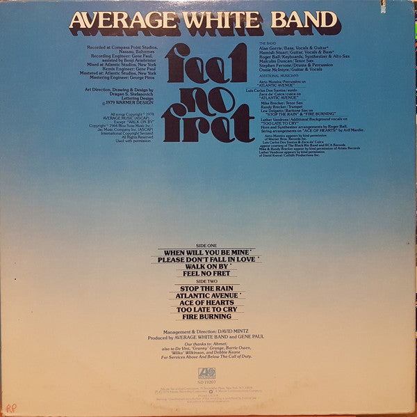 Average White Band - Feel No Fret
