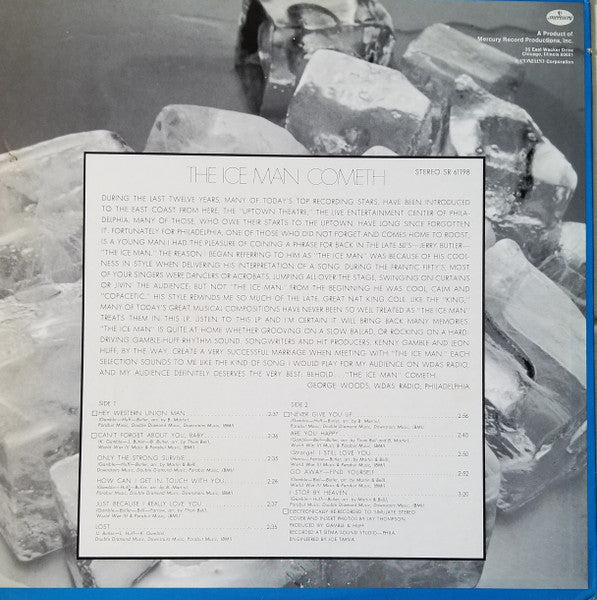 Jerry Butler - The Ice Man Cometh (1968 US Press)