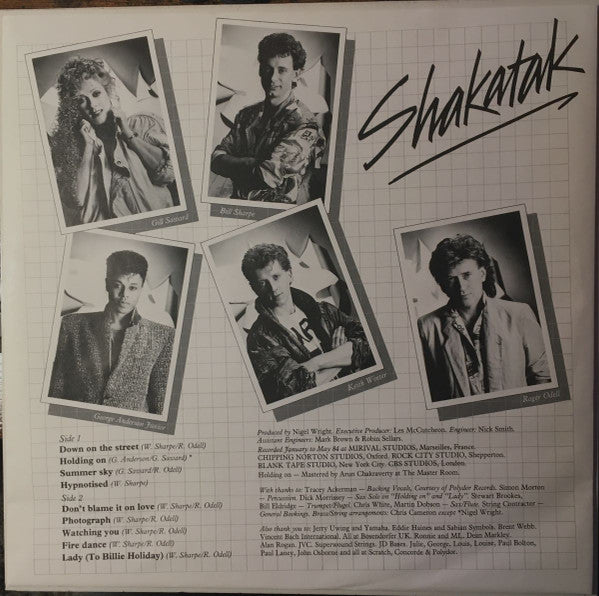 Shakatak - Down On The Street (LP) [Germany] 1st (Very Good Plus (VG+))