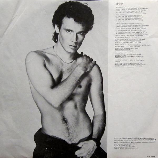 Adam Ant - Strip (LP) [US] 1st (Mint (M))