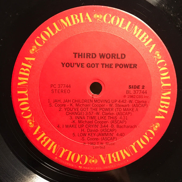Third World - You've Got The Power (1982 US Press)