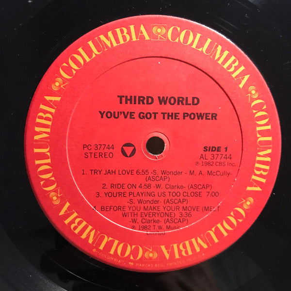 Third World - You've Got The Power (1982 US Press)