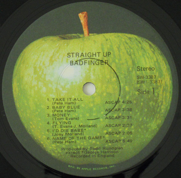 Badfinger - Straight Up (LP) [US] 1st