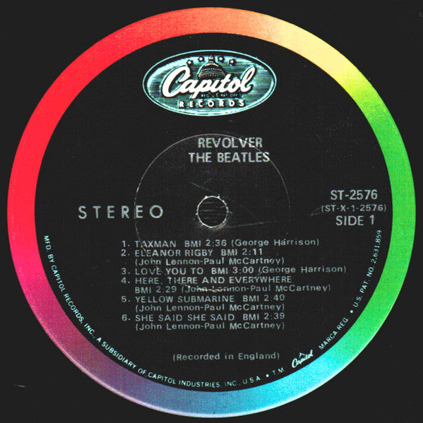 The Beatles - Revolver (LP) [US] 1968 RP (Very Good Plus (VG+))