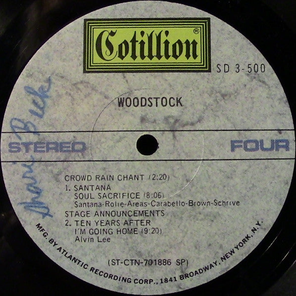 Various - Woodstock - Music From The Original Soundtrack And More (3xLP 1970 Press)