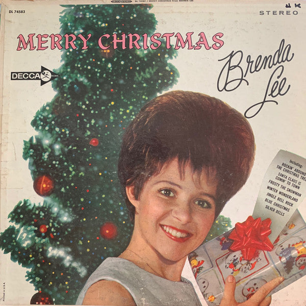 Merry Christmas From Brenda Lee  (80s Press)