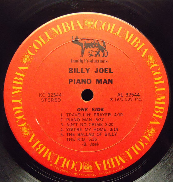 Piano Man (1973 US Press)