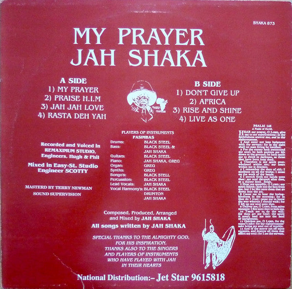 My Prayer (1989 UK Press)