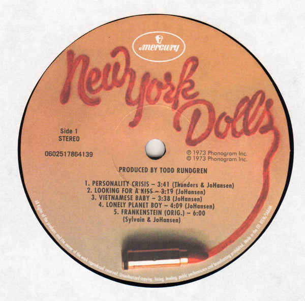 New York Dolls (2008 European 180G)