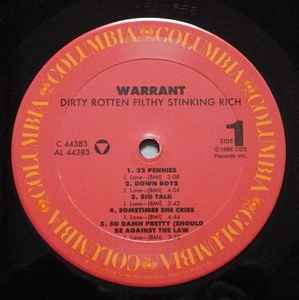 Dirty Rotten Filthy Stinking Rich (1st US Press)