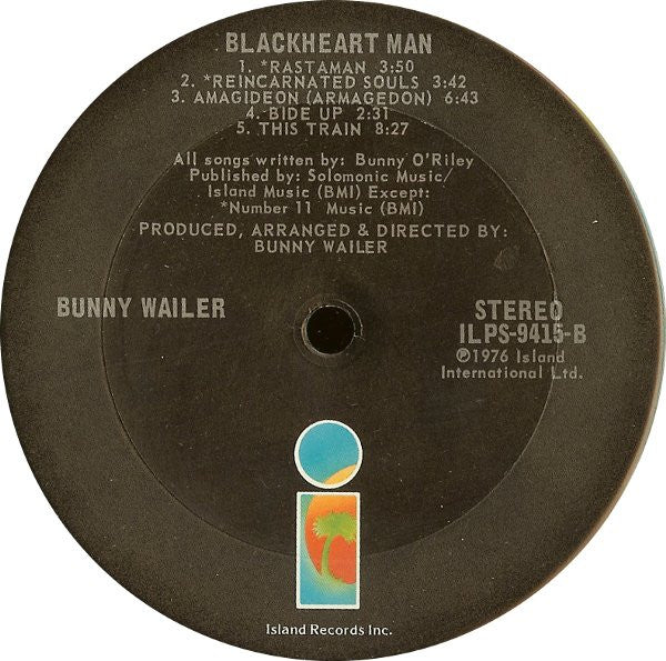 "Blackheart Man" Vintage Vinyl LP (1976 US Press)