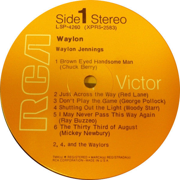 Waylon (US Pressing)