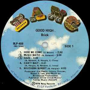 Good High (1976 US Press)