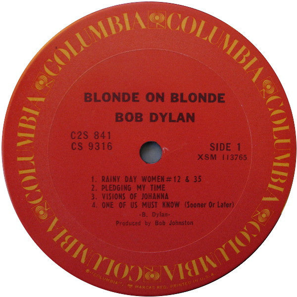 Blonde On Blonde 2xLP (70s RE)