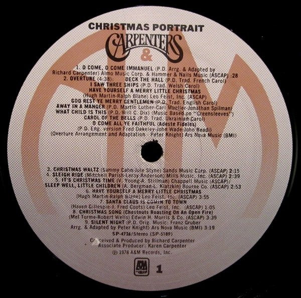 Christmas Portrait (1978 US "R" Press)