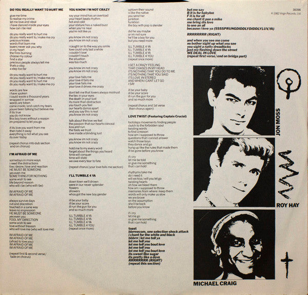 Kissing To Be Clever (1st 1982 US Press)